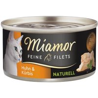 Miamor Feine Filets Naturelle Huhn & Kürbis 96x80 g von Miamor