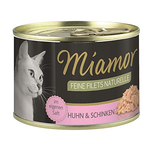 Miamor Feine Filets Naturelle Huhn&Schinken | 12x 156g Katzenfutter von Miamor