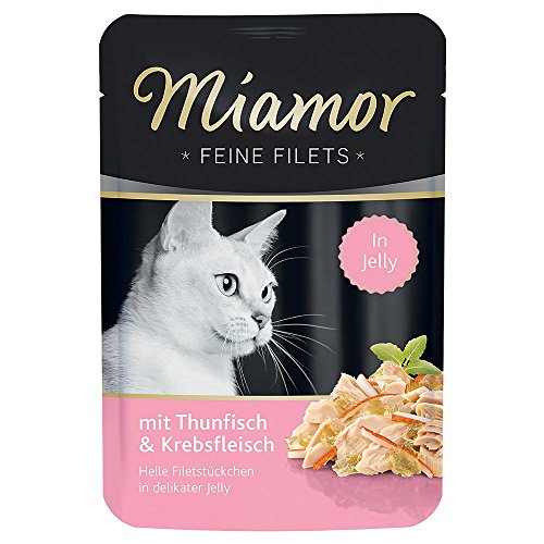 Miamor Feine Filets Pouch, Thunfisch+Krebs in Jelly von Miamor