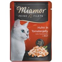 Miamor Feine Filets in Jelly Huhn in Tomatenjelly 48x100 g von Miamor