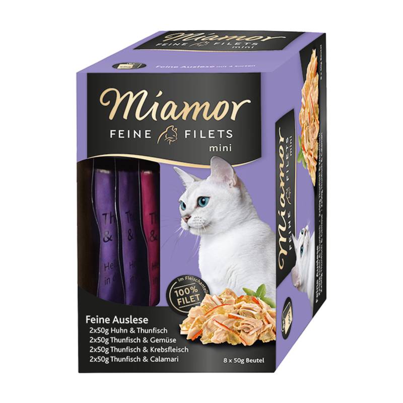 Miamor Feine Filets in Jelly Mixtray Pouch 24x100g von Miamor