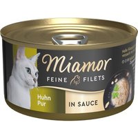 Miamor Feine Filets in Sauce 24 x 85g Huhn pur von Miamor