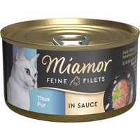 Miamor Feine Filets in Sauce 24 x 85g Thunfisch pur von Miamor