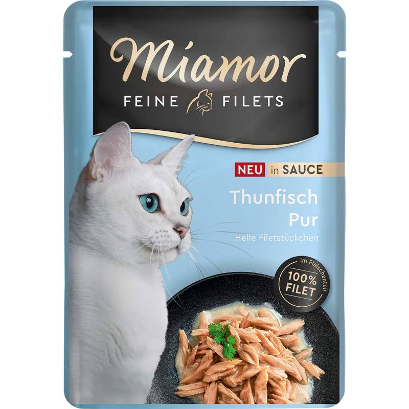 Miamor Feine Filets in Sauce Thunfisch Pur 24x100g von Miamor