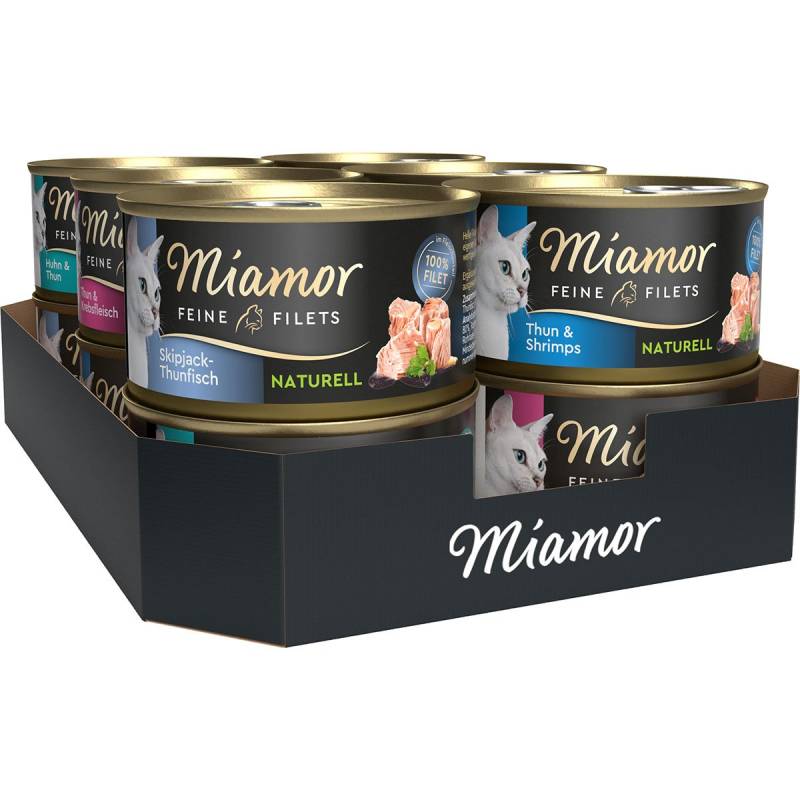 Miamor Feine Filets naturell Mixtray 1 12x80g von Miamor