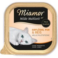 Miamor Milde Mahlzeit Geflügel pur & Reis 32x100 g von Miamor