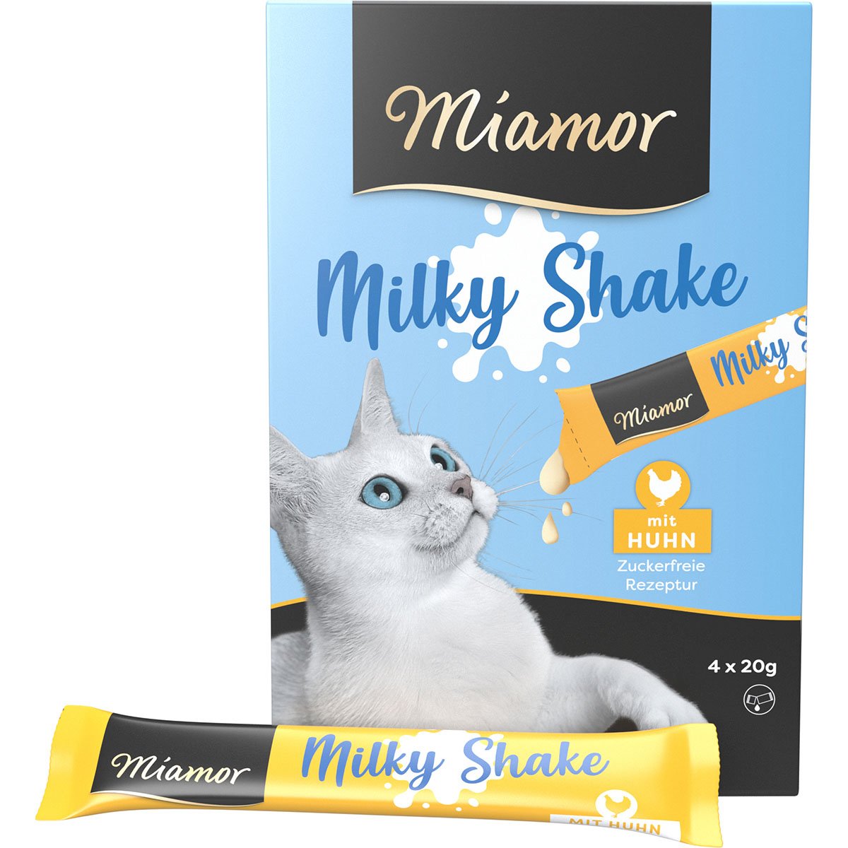 Miamor Milky Shake Huhn 4x20g von Miamor