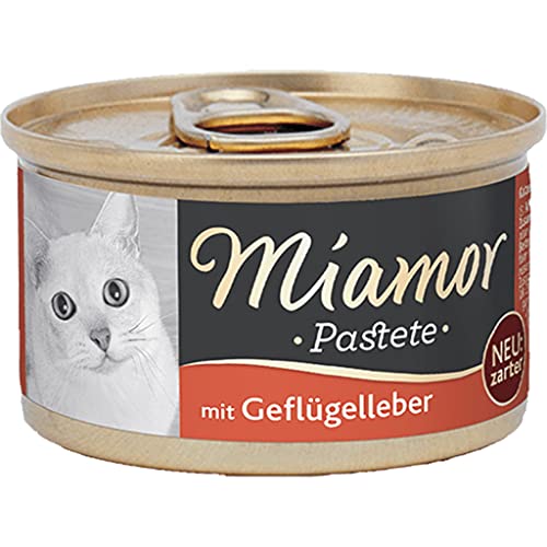 Miamor Pastete, Geflügel+Leber von Miamor