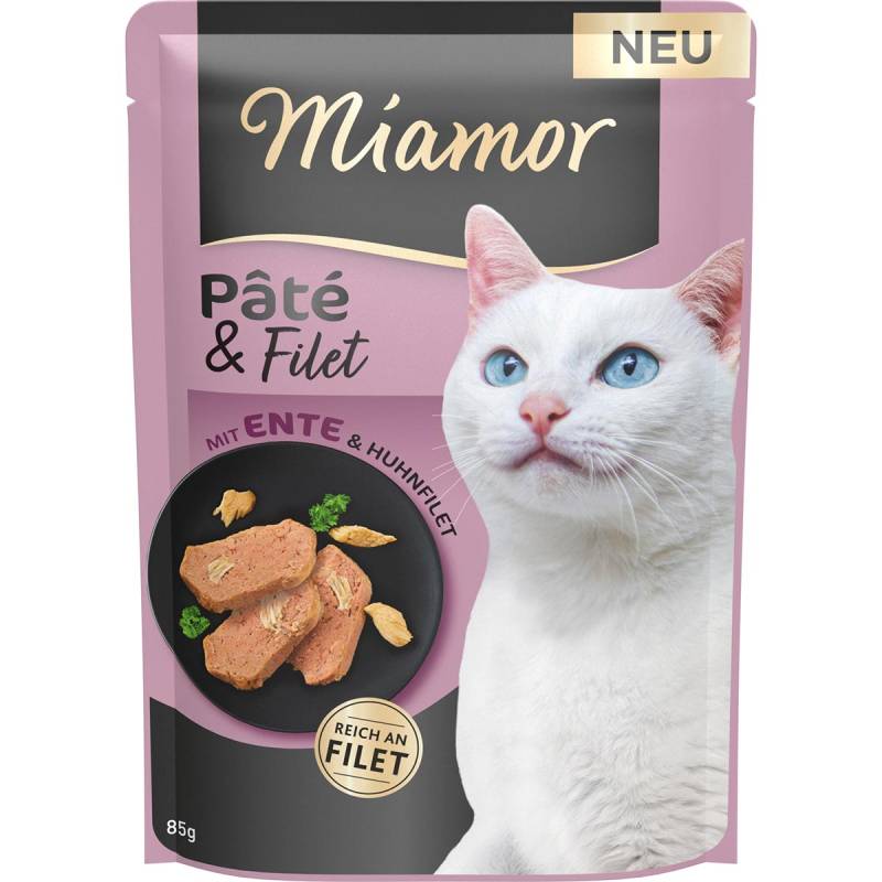 Miamor Pate & Filet mit Ente 10x85g von Miamor