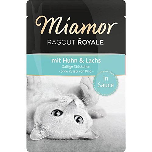 Miamor Ragout Huhn & Lachs | 22x 100g Katzenfutter von Miamor