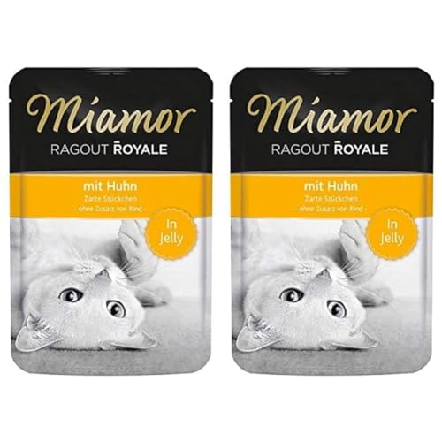 Miamor Ragout Royale Huhn 22x100g (Packung mit 2) von Miamor