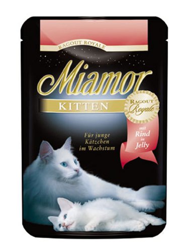 Miamor | Ragout Royale Kitten mit Rind in Jelly | 22 x 100 g von Miamor