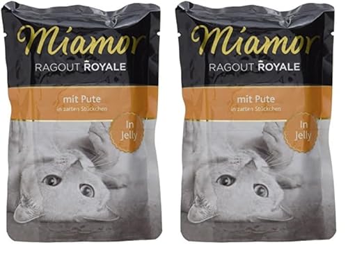 Miamor Ragout Royale Pute 22x100g (Packung mit 2) von Miamor