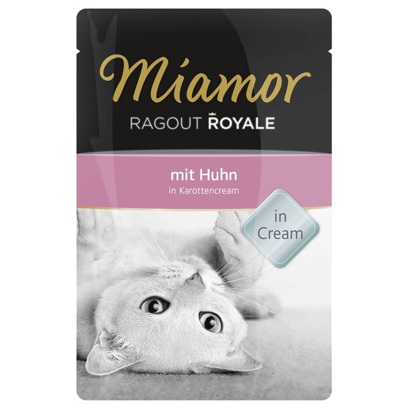 Miamor Ragout Royale - gemischtes Paket - 12 x 100 g Multi-Mix Cream (4 Sorten) von Miamor