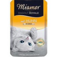 Miamor Ragout Royale in Jelly Huhn 44x100 g von Miamor