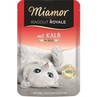 Miamor Ragout Royale in Jelly Kalb 88x100 g von Miamor