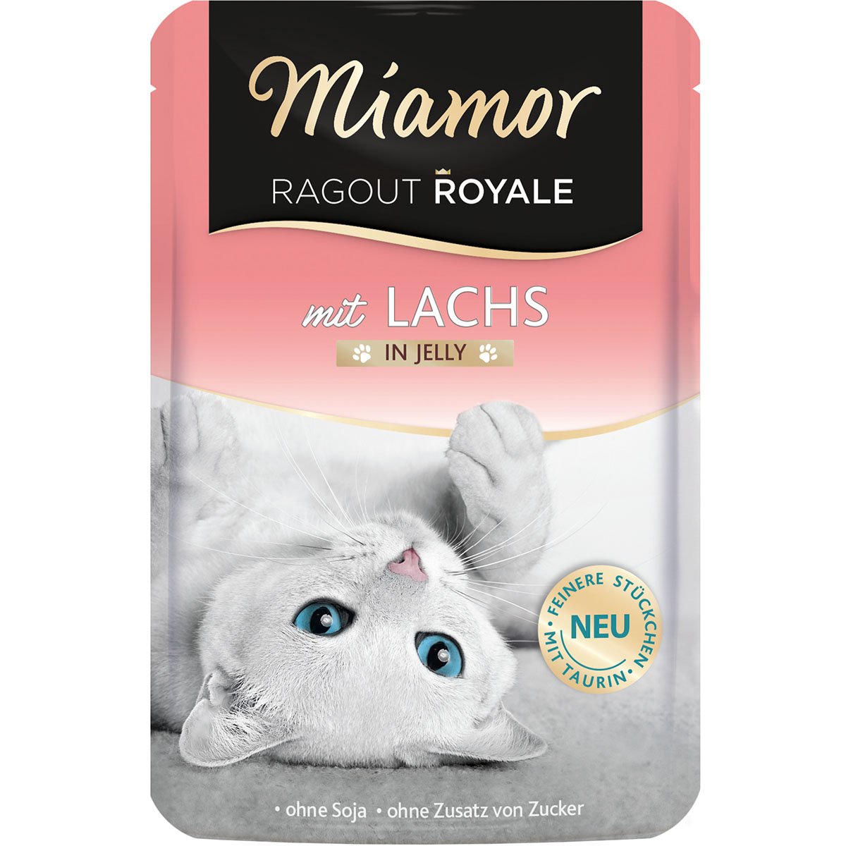 Miamor Ragout Royale Lachs in Jelly 44x100g von Miamor