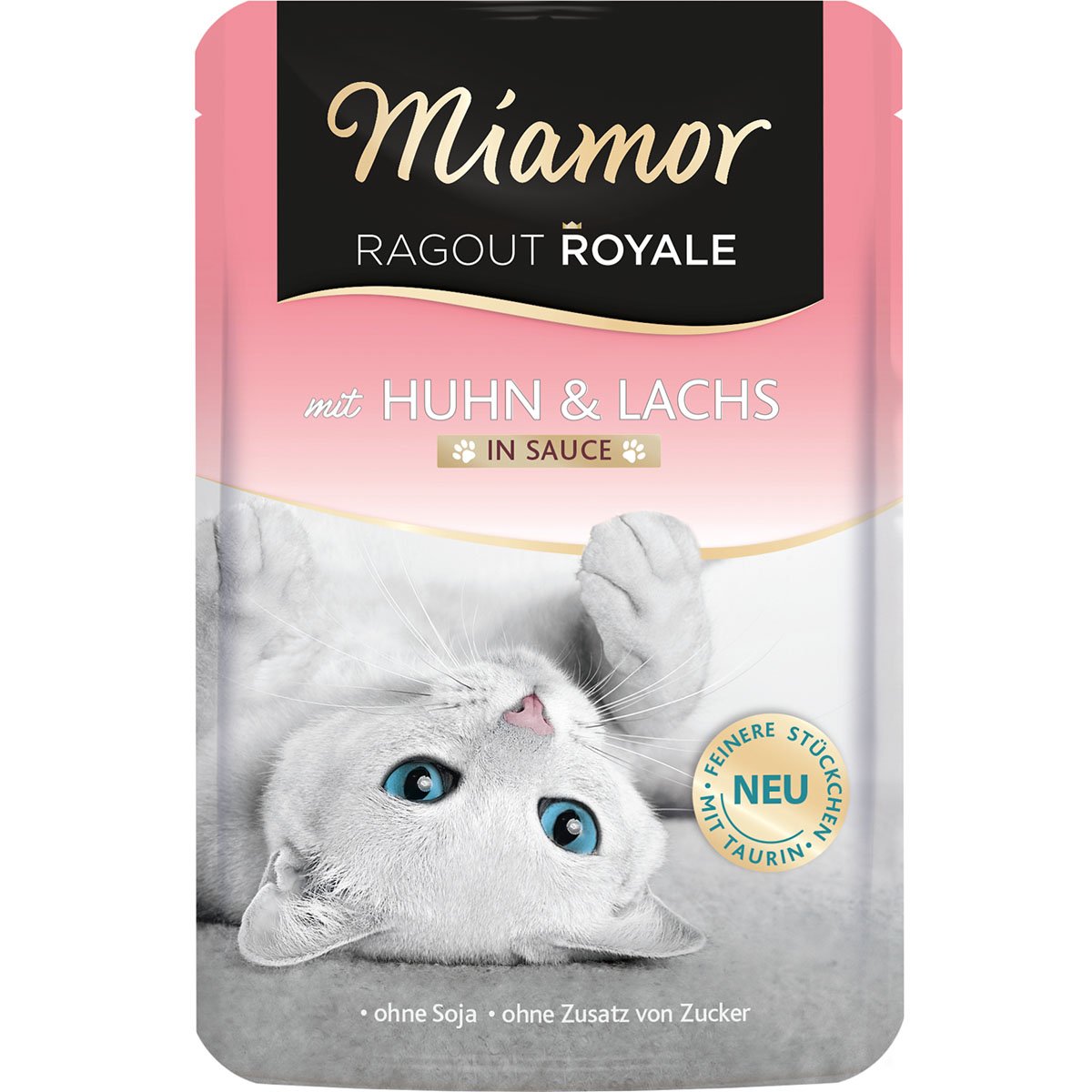 Miamor Ragout Royale Huhn & Lachs in Sauce 44x100g von Miamor