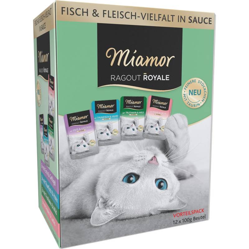 Miamor Ragout Royale in Sauce Multipack 12x100g 12x100g von Miamor