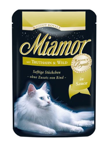 Miamor | Ragout Royale mit Truthahn & Wild in Sauce | 22 x 100 g von Miamor