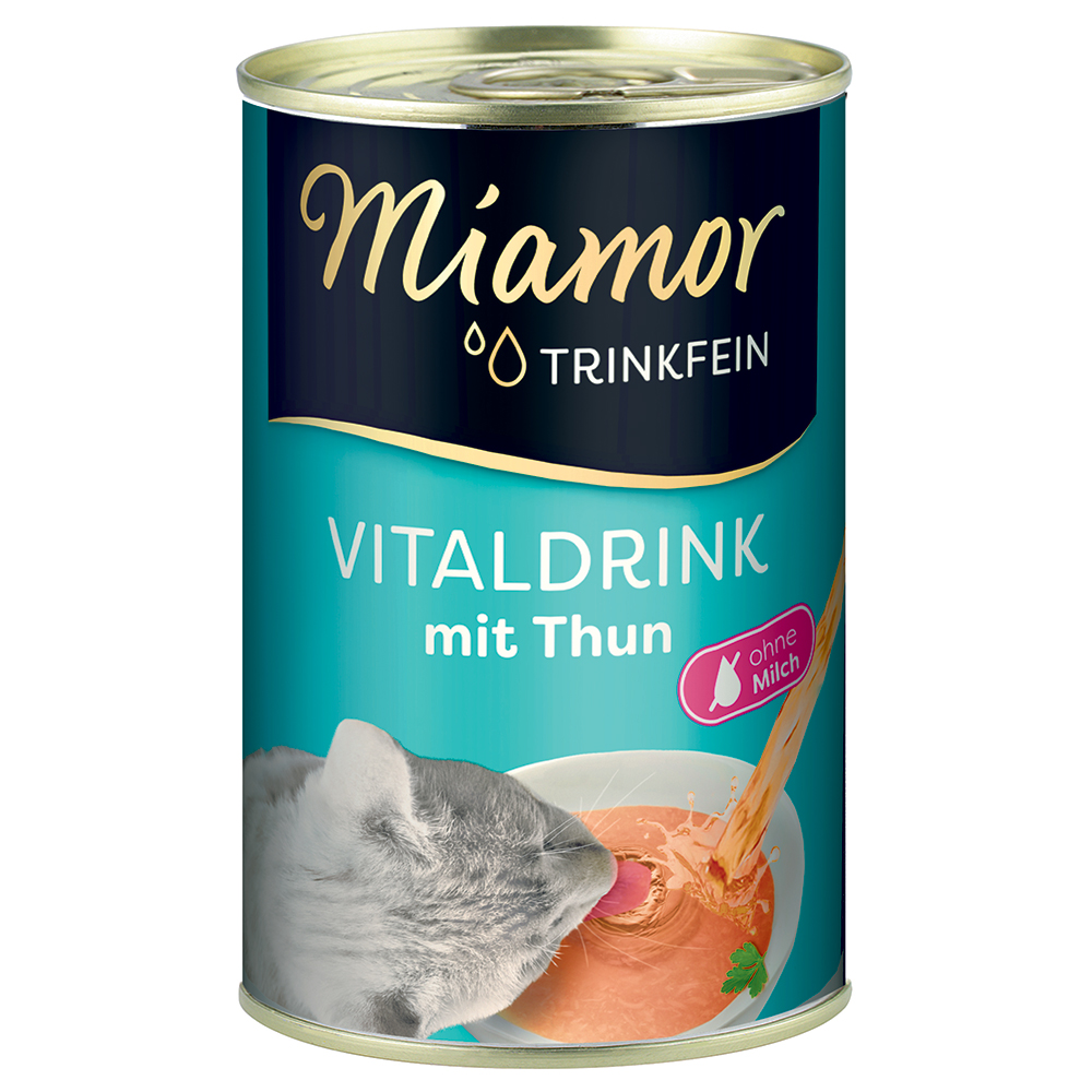 Miamor Trinkfein Vitaldrink 6 x 135 ml - Thunfisch von Miamor