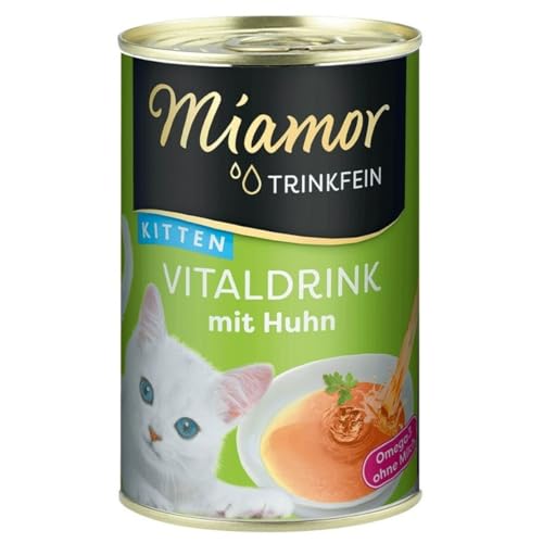 Miamor Trinkfein Vitaldrink Kitten mit Huhn 135ml (Menge: 24 je Bestelleinheit) von Miamor