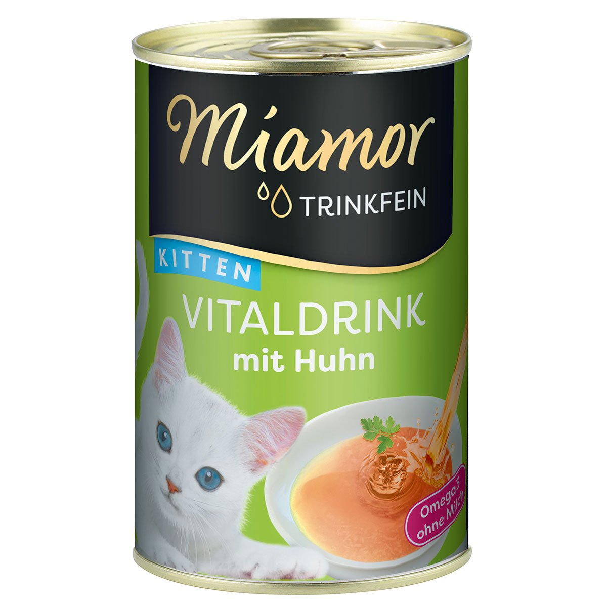 Miamor Trinkfein Vitaldrink Kitten mit Huhn 24x135ml von Miamor