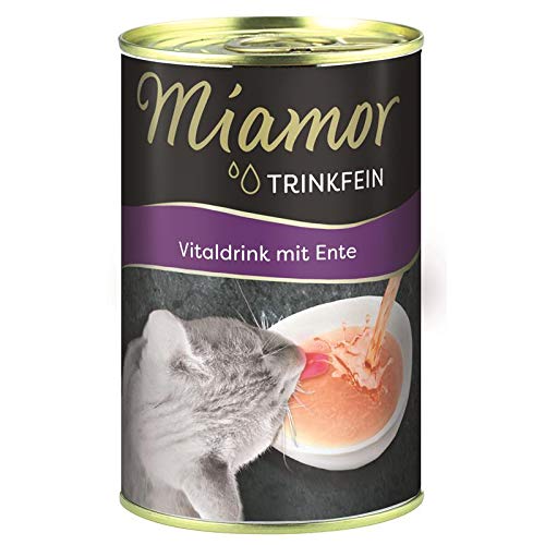 Miamor Trinkfein Vitaldrink mit Ente 135ml - Sie erhalten 24 Packung/en; Packungsinhalt 135 ml von Miamor