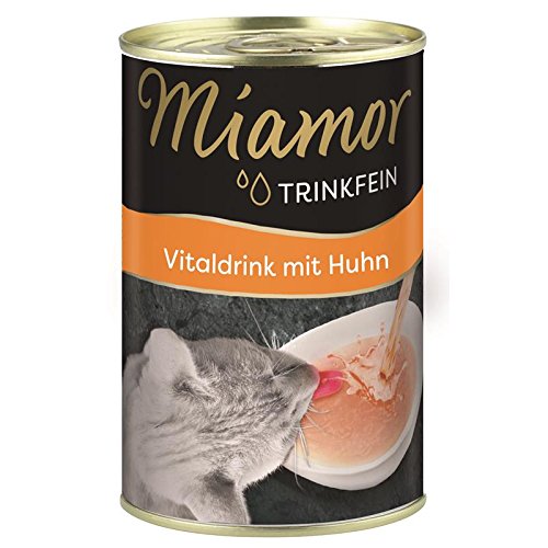 Miamor Trinkfein Vitaldrink mit Huhn 135ml - Sie erhalten 24 Packung/en; Packungsinhalt 135 ml von Miamor