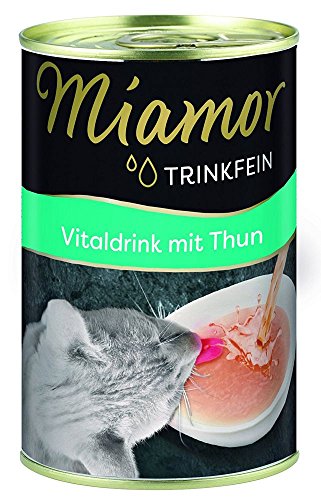 Miamor Trinkfein Vitaldrink mit Thunfisch 135ml Größe 12 x 135ml von Miamor