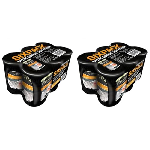 Miamor Trinkfein mit Huhn Sixpack 4x6x135ml (Packung mit 2) von Miamor