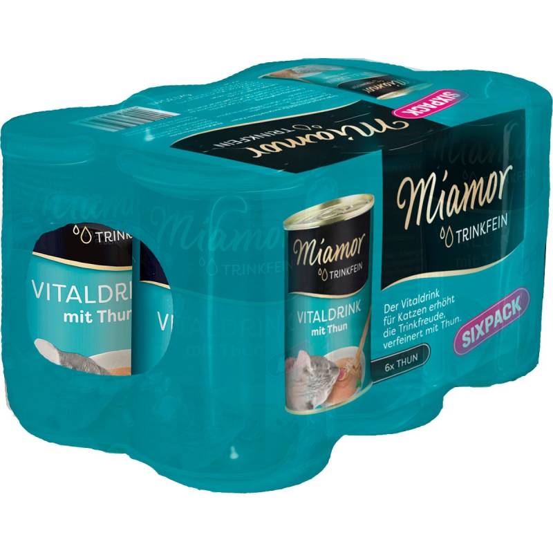 Miamor Trinkfein mit Thun Sixpack 6x135ml von Miamor