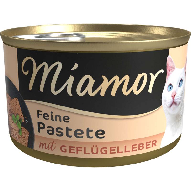 Miamor Pastete Geflügelleber 24x85g von Miamor