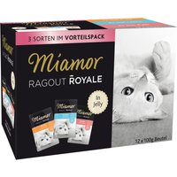 Multi-Mix Miamor Ragout Royale - 12 x 100 g Jelly II (3 Sorten gemischt) von Miamor