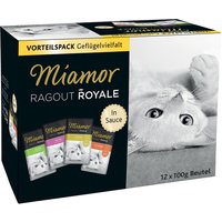 Multi-Mix Miamor Ragout Royale - 12 x 100 g Soße (Geflügelvielfalt) von Miamor