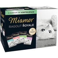 Multi-Mix Miamor Ragout Royale - 48 x 100 g Jelly, Soße & Cream (14 Sorten gemischt) von Miamor