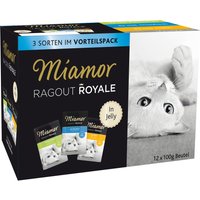 Multi-Mix Miamor Ragout Royale - 48 x 100 g Jelly & Soße (10 Sorten gemischt) von Miamor