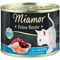 Sparpaket Miamor Feine Beute 24 x 185 g - Lachs von Miamor