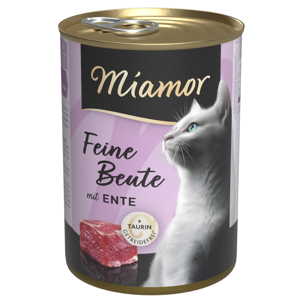 Sparpaket Miamor Feine Beute 24 x 400 g - Ente von Miamor