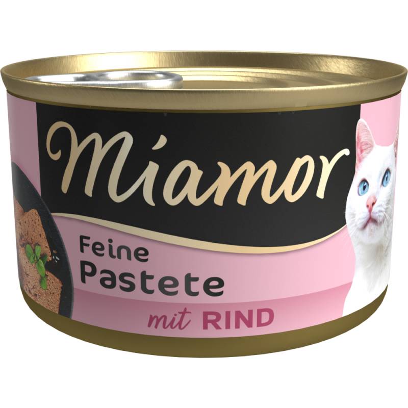 Sparpaket Miamor Pastete 12 x 85 g - Rind von Miamor