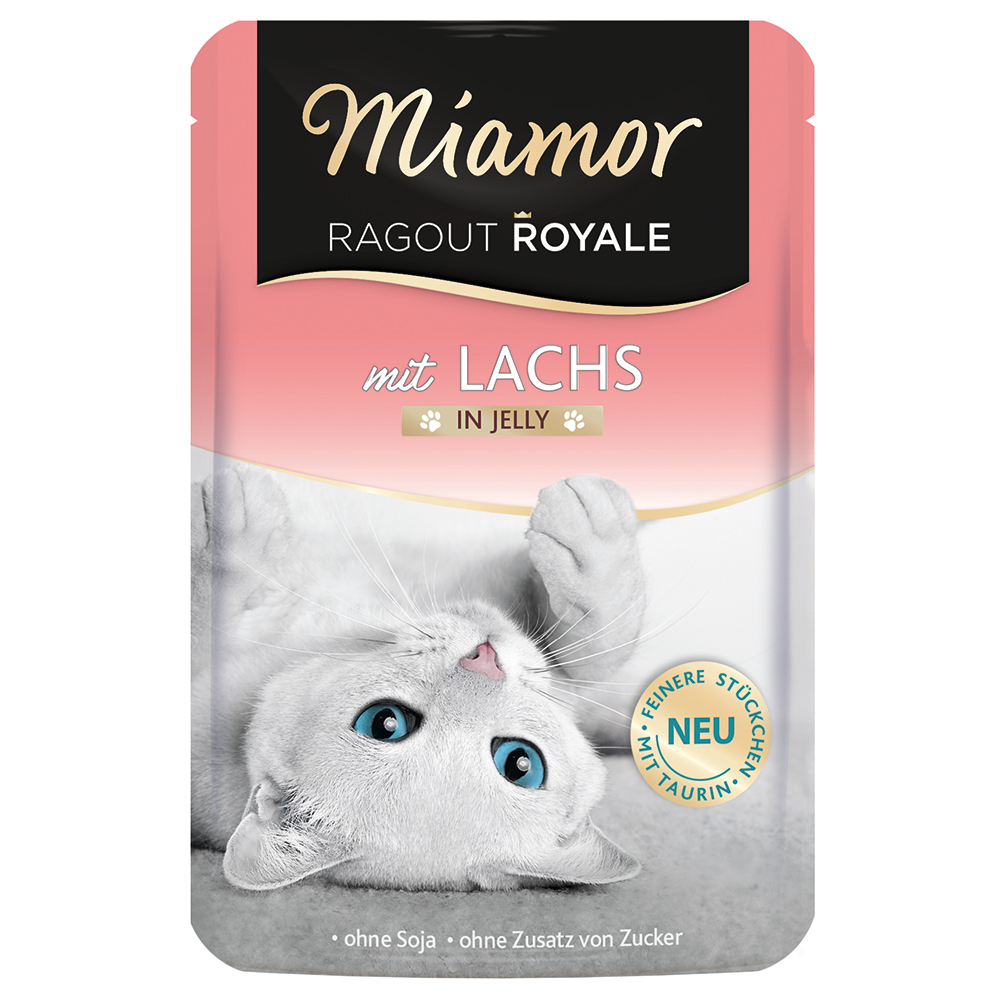 Sparpaket Miamor Ragout Royale in Jelly 22 x 100 g - Lachs von Miamor