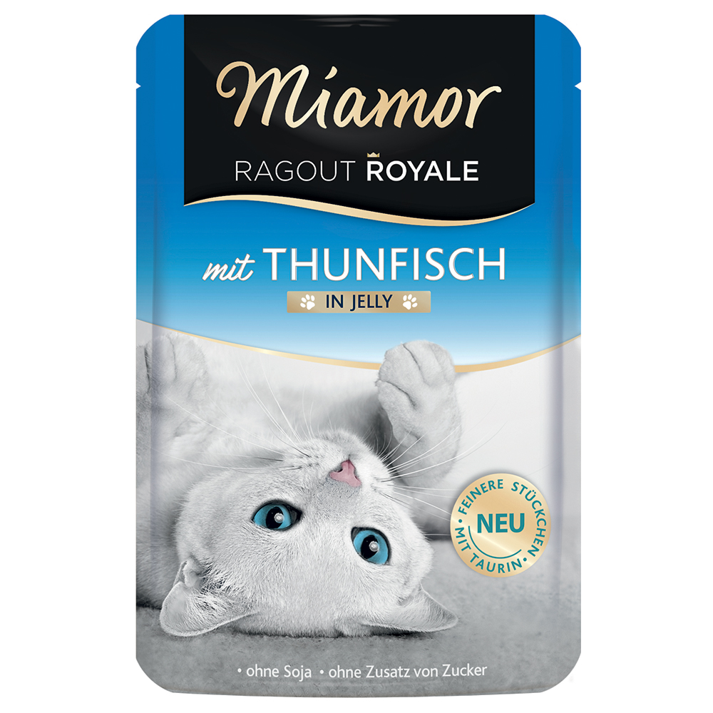 Sparpaket Miamor Ragout Royale in Jelly 22 x 100 g - Thunfisch von Miamor