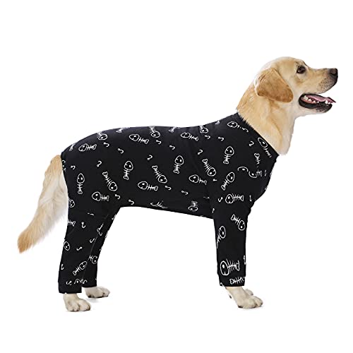 Halloween-Hunde-Pyjama für große und mittelgroße Hunde, Hundekostüme, Kleidung, Hunde-Einteiler, Hemd, dehnbarer Hunde-Pyjama, Einteiler, Hundebekleidung, Hunde-Pyjama, Hunde-Overall, Kleidung, von Miaododo