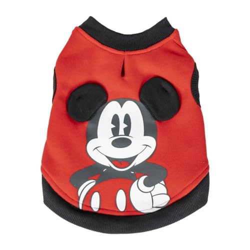 Mickey Mouse Hundepullover S Rot von Mickey Mouse