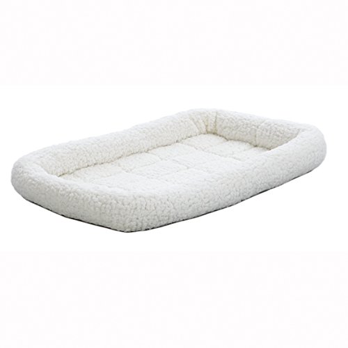 MidWest Homes for Pets 40832-F Hundebett für Hundetragebox, für 81,28 cm große Kunststoff-Hundeboxen, für mittelgroße Hunderassen, weiß von MidWest Homes for Pets