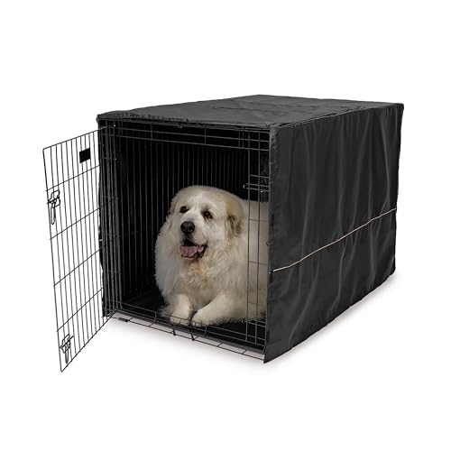 MidWest Homes for Pets CVR-48 Hundebox-Abdeckung, Stoff mit Teflonschutz, Sichtschutz für 122 cm lange Hundeboxen von MidWest und New World, maschinenwaschbar und trocknergeeignet von MidWest Homes for Pets