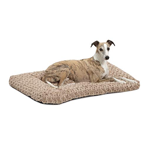 MidWest Homes for Pets Modell 40636-STB Haustierbett, Ombré-Wirbel, kuschelig, 91 cm lang, für vermittler Hunde-/Katzenrassen; Mokka von MidWest Homes for Pets