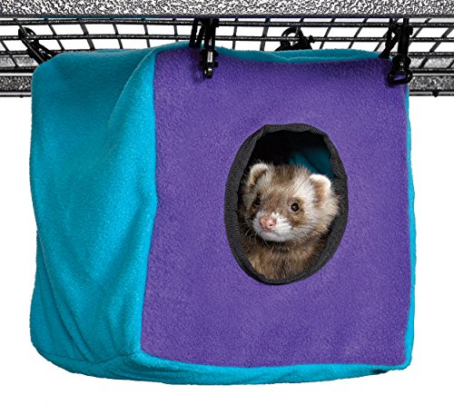 Ferret Nation Kuschelwürfel für Kleintierkäfige Ferret Nation und Critter Nation, 22 x 22 x 23 cm (L x B x H) von MidWest Homes for Pets