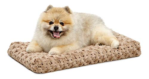 MidWest Homes for Pets Modell 40622-STB Haustierbett, Ombré-Wirbel, kuschelig, 56 cm lang, für besonders kleine Hunde-/Katzenrassen; grau von MidWest Homes for Pets