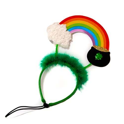 Midlee St. Patrick's Rainbow Pot of Gold Hunde-Stirnband von Midlee